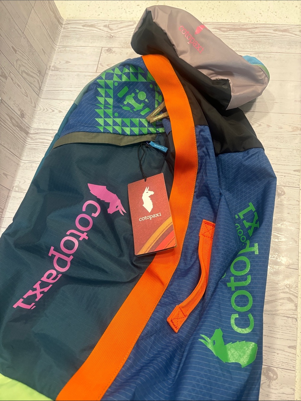 NWT Cotopaxi Del Dia Travel Set | 46L Uyuni Duffel Bag & 1.5L Kapai Hip Pack
